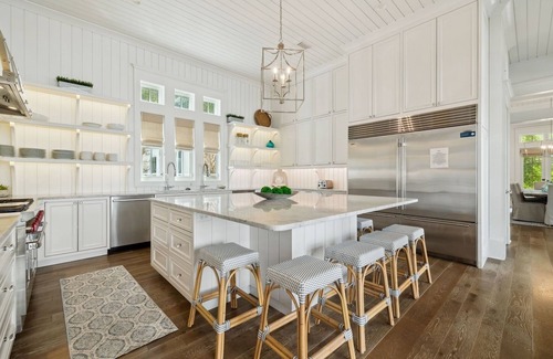 WaterSound Beach House | Spend Summer with Us! Private Pool! Carriage House! Two Golf Carts!
