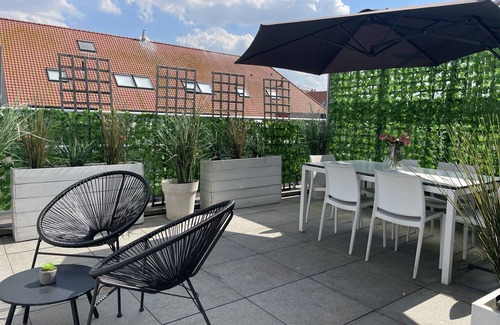 Knokke Apartment | Splendid Penthouse Knokke center for 4 people with 2 large terraces