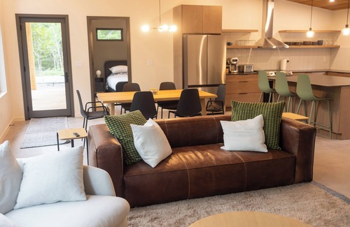 Copper Harbor House | Spruce House: Autumn Bliss at Spruce House: Stunning Views and Cozy Retreats