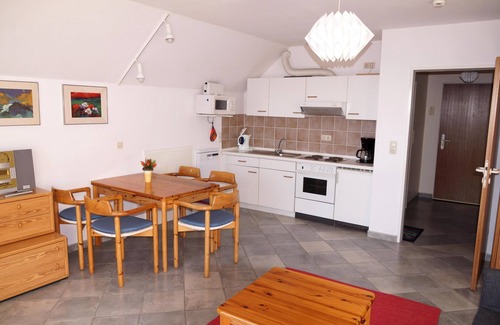 Sierksdorf Apartment | SR 13 - the view far out to sea and the beach on your doorstep