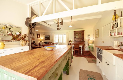 Frasertown Cottage | Stable Cottage; awaken to the sound of a river flowing over rapids.
