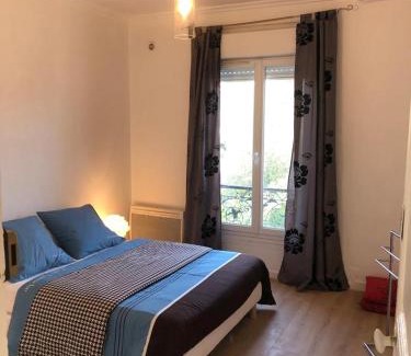 Rosny-sous-Bois Apartment | Stade de France 40 mn, Disneyland 40 mn F2 46 m2 calme, quartier cosy, 200m du RER