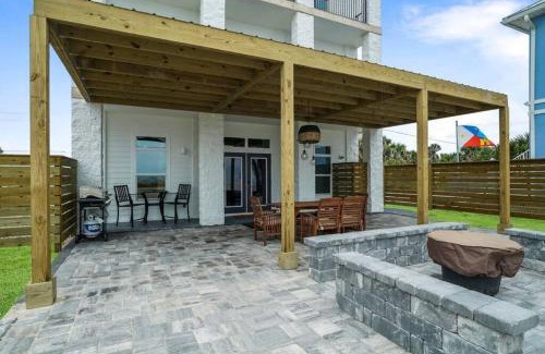 Flagler Beach House | Stairway to Heaven Hot Tub Beach Retreat