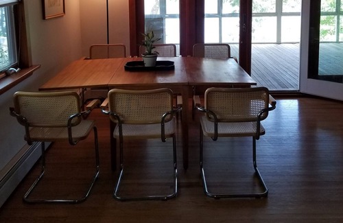 Gloucester House | Stanwood Point: Waterfront cottage with large screened porch, yard and dock