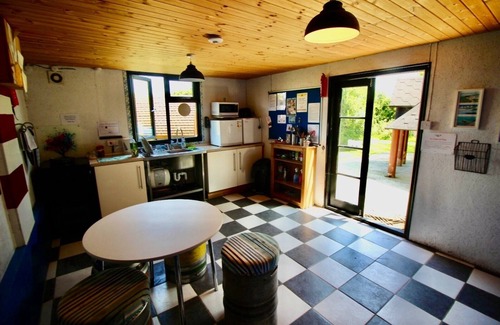 Dwyran Cabin | Star Gazing Cozy Hot Tent with heater and tv