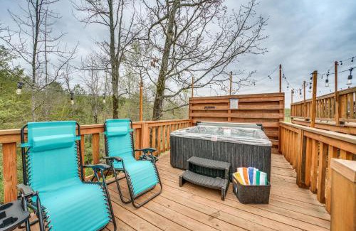 Broken Bow Apartment | Star View Dome Broken Bow Gem Hot Tub and Deck!