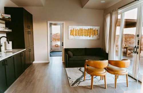 Study Butte-Terlingua House | Stardust Big Bend Luxury A-Frame#8 with a fab view