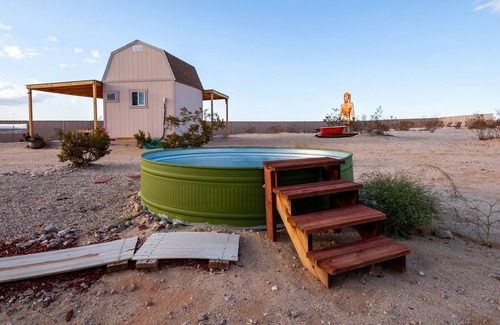 Joshua Tree House | Stardust Oasis: Quiet, Remote, Spa+Pool+Firepit