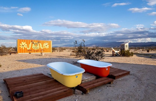 Joshua Tree House | Stardust Oasis: Quiet, Remote, Spa+Pool+Firepit