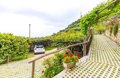 Cetara House | Starhost - La Casella seaview garden terrace and parking