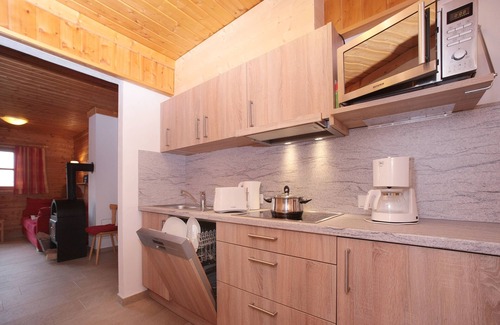 Hochkrimml Apartment | Staudi's ski hut vacation apartment Top1 in hut style directly on the slopes Stove