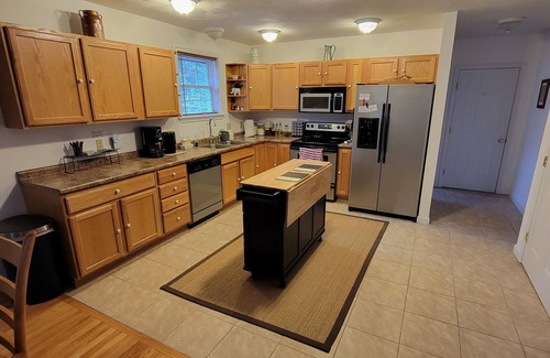 Greenwood Ski Chalet | Stay a while at Chalet-A-While! Brand new hot tub and minutes to ski resorts!