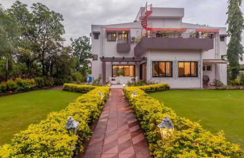 Khandala Villa | StayVista's Fairfield Villa - A green lawn and charming orchard await your retreat