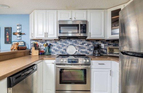 Townsend Condo | Step from the patio into the Little River. Walking distance to AWESOME!