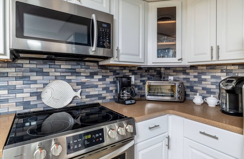 Townsend Condo | Step from the patio into the Little River. Walking distance to AWESOME!