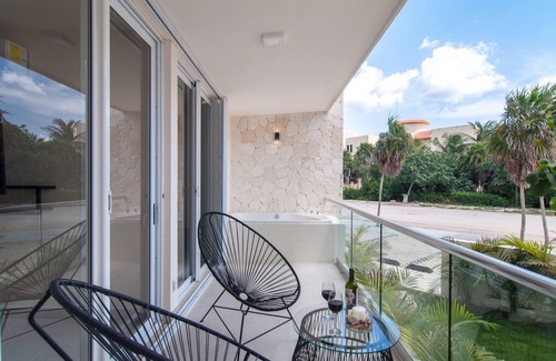 Akumal Condo | Steps from the Beach Garden Condo