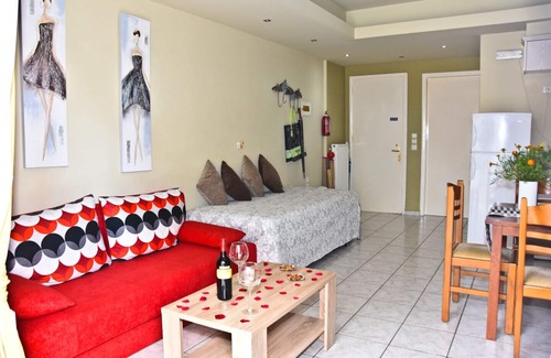 Nea Chora Apartment | Steps from the beach, Near city centre,Angela apartment
