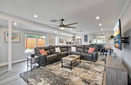 Carlsbad Village Condo | Steps to Beach! 2BR Dog-Friendly Home w/Fire Pit, BBQ & Gated Entry