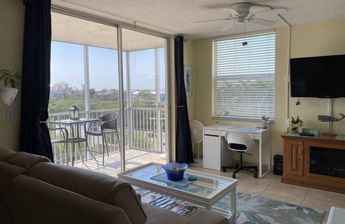 Bonita Shores Condo | STEPS TO BEACH! ENJOY THE BEACH OR POOLS!