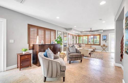 Birch Park Finger Streets House | Steps to Beach, Pool, Backyard Oasis, Game Room