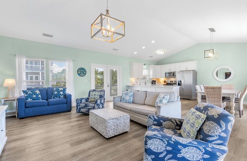 Morgantown House | Steps To Beach, Pool, Balcony Gulf Views, Firepit, Arcade, 4BR House, Morgantown