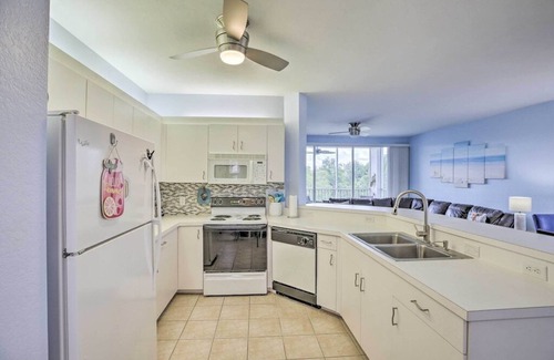 South Island Condo | Steps to Beach! Heated Pool!