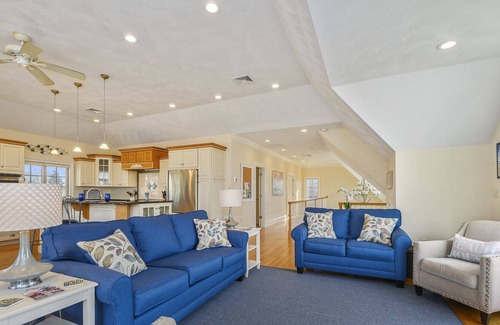 Barnstable House | Steps to Millway Beach-Water views-Large Family Friendly Home, Pets OK, A/C, Wifi