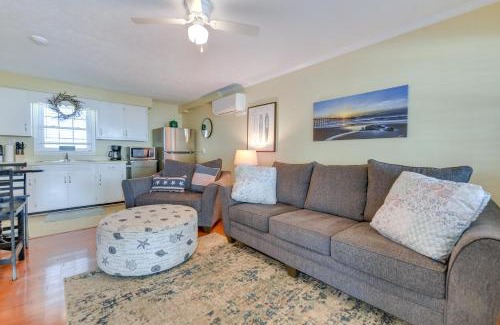 Cherry Grove Beach Apartment | Steps to Ocean North Myrtle Beach Condo with Porch!