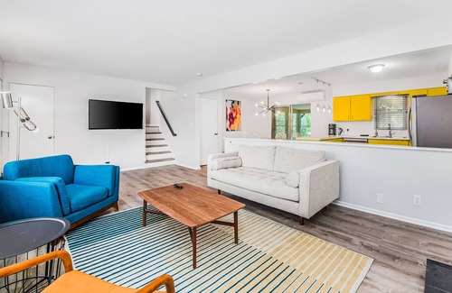 Grand Beach House | Steps to Ridge Road Beach Renovated Home w/Private Hot Tub, Firepit & Porch