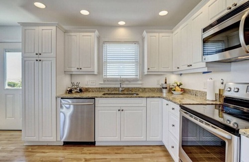 Topsail Beach House | Steps to the beach. Canal front with new dock. Clean, Cozy Getaway.