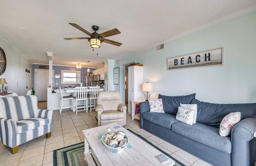 Sneads Ferry Apartment | Steps to the Beach: Oceanfront Condo w/Lanai!