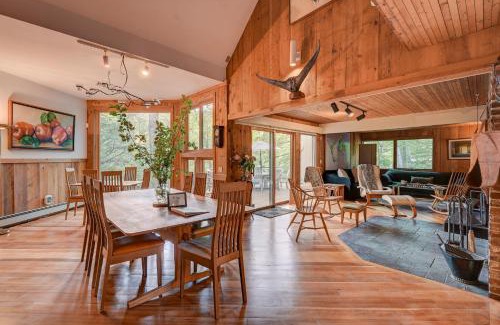 Jackson House | Steps to the Ellis River - Luxe, Hot Tub, Game Room