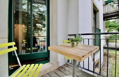 Briesnitz Apartment | Stilvolles City-Apartment Dresden-Cotta mit Balkon