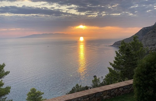 Monte Argentario House | Stone house with breathtaking sea view and private beach