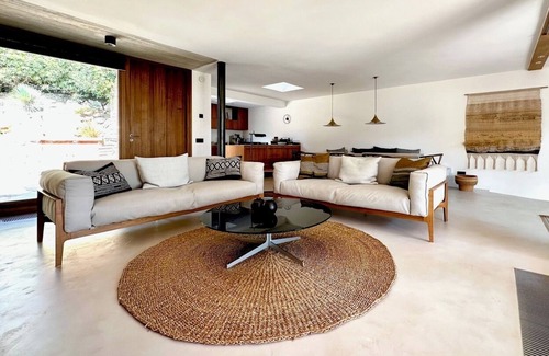 Cap Benat Villa | Stone house Domaine Gaou Beñat with sea view and pool, 10 minutes walk to the sea