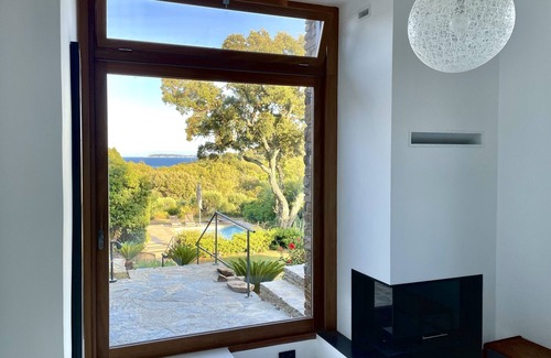 Cap Benat Villa | Stone house Domaine Gaou Beñat with sea view and pool, 10 minutes walk to the sea