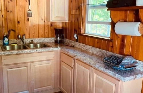 Rapid River Cabin | Stony Point Cabin #4 : Fall Colors and Cozy Vibe Relax by the Fire Pit and Enjoy Nature