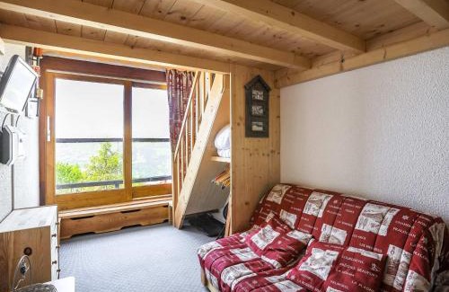 Arc-1600 Apartment | Studio 3 pers, balcon, proche pistes et commerces, animaux acceptés - FR-1-411-493