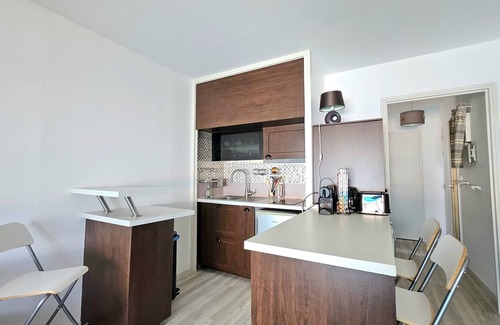 Royan Apartment | Studio 3pers, vue Mer, Local à Vélo