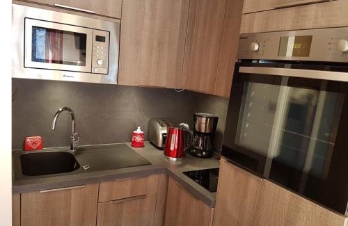 Chatel Apartment | Studio 4 pers. à Châtel : balcon, parking, proche télécabine Linga - cuisine équipée et WIFI - FR-1-676-100