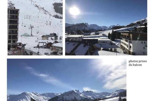 Fontcouverte-la-Toussuire Apartment | Studio 5 people south balcony