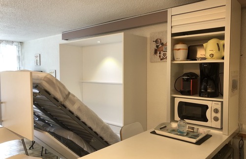 Sevrier Apartment | Studio 70 meters from Lake Annecy with terrace facing the lake