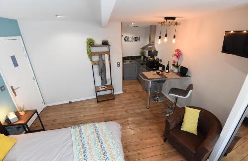Epernay Apartment | Studio 86 - Climatisation & proche centre-ville- 2 personnes - BnB Epernay