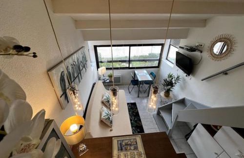 Leucate Apartment | Studio agrandi mezzanine 824 - village naturiste