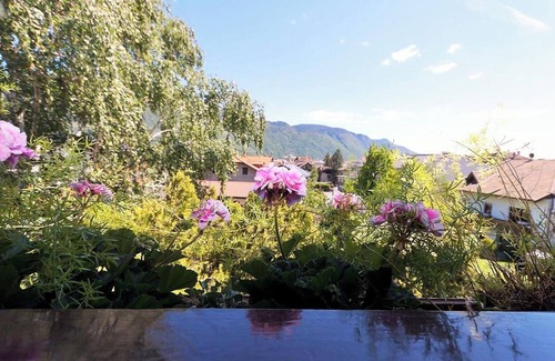 Lana Apartment | Studio Apartment 'Ferienwohnung Lanz 3' with Mountain View, Private Garden and Wi-Fi