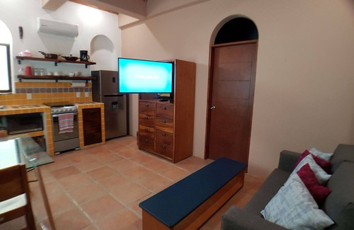 Bucerias Apartment | Studio apartment in great location with a beautiful pool/garden area.