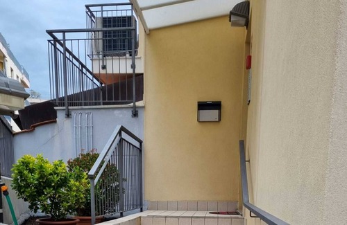 Spotorno Apartment | Studio Apartment 'La Mansarda Di Noi2' with Balcony and Air Conditioning