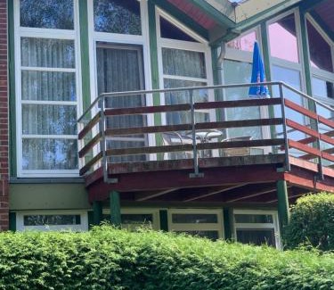 Oberdorla Apartment | Studio-Apartment mit Balkon in Plau am See fußläufig zum Strand und zur Altstadt