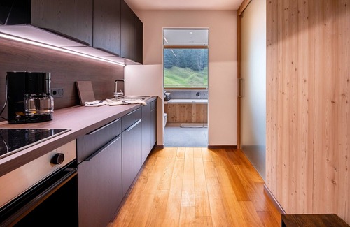 Stelvio Apartment | Studio Apartment 'Rumwaldhof Calendula' with Mountain View, Shared Terrace and Wi-Fi