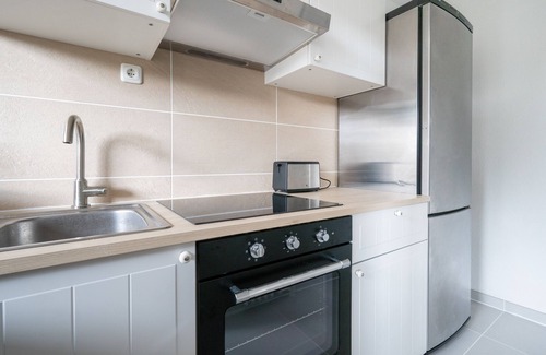 Nordstadt Apartment | Studio apartment with kitchen and balcony